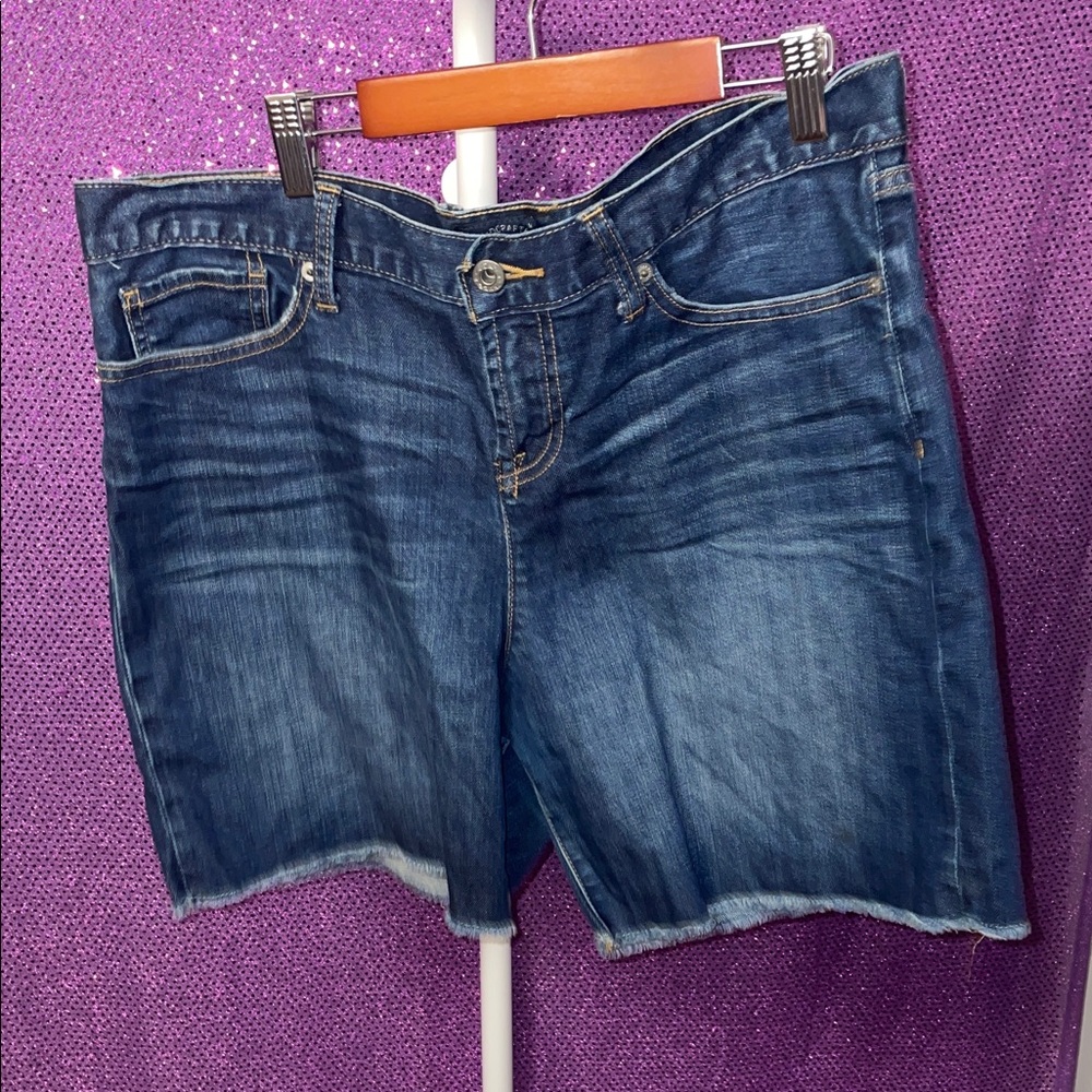 USED Lucky Brand Blue Jean Shorts for Women - Picture 1 of 8